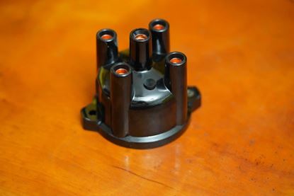 Picture of Distributor Cap (Black with Copper Inserts) for 050
